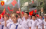 Những hình ảnh đẹp về lễ khai giảng năm học mới tại Hà Nội